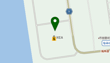 [EV]IKEA鶴浜の地図画像