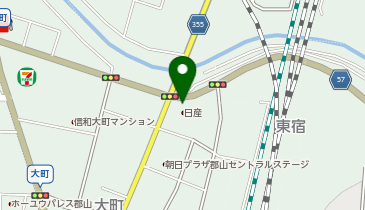 [EV]福島日産自動車 郡山大町店の地図画像
