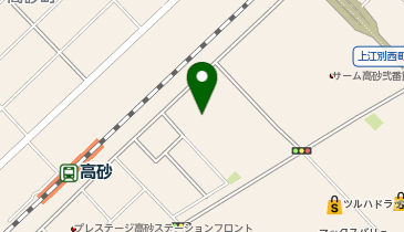 [EV]マルハン江別店の地図画像