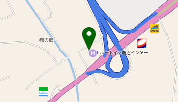 [EV]ホテルルートイン鹿沼インターの地図画像