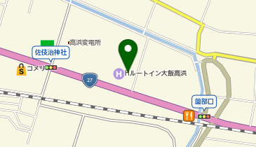 [EV]ホテルルートイン大飯高浜の地図画像