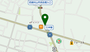[EV]高倉町珈琲 武蔵村山店の地図画像