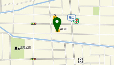 [EV]AOKI福井二の宮店の地図画像