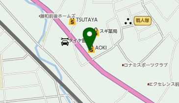 [EV]AOKI豊明店の地図画像