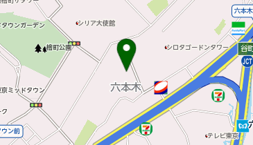 [EV]エコロパーク六本木第16の地図画像