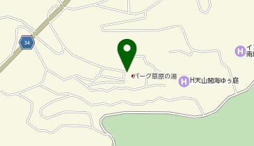 [EV]ホテル天山閣湯楽庵の地図画像