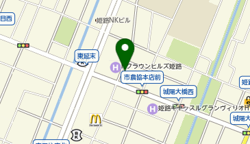 [EV]ホテルクラウンヒルズ姫路の地図画像