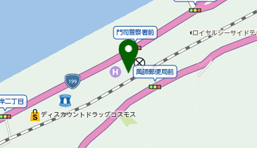 [EV]ホテルルートイン門司港の地図画像