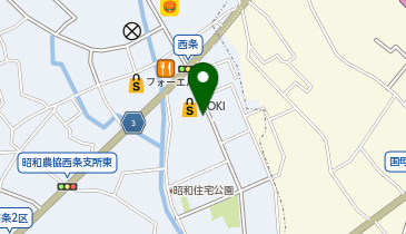 [EV]AOKI甲府昭和総本店の地図画像