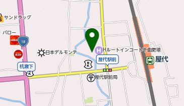 [EV]ホテルルートインコート千曲更埴の地図画像