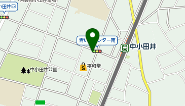 [EV]平和堂 中小田井店の地図画像