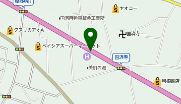 [EV]国済寺天然温泉 美肌の湯の地図画像