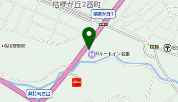 [EV]ホテルルートイン名張の地図画像