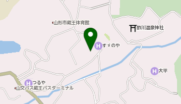 [EV]蔵王温泉 吉田屋旅館の地図画像