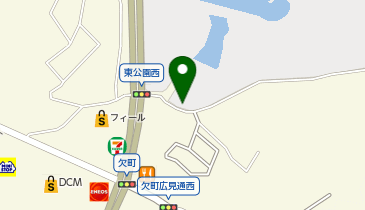 [EV]岡崎市東公園の地図画像