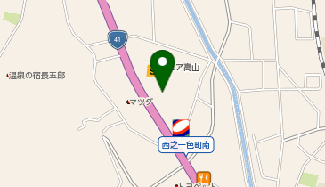 [EV]ピュア高山店の地図画像