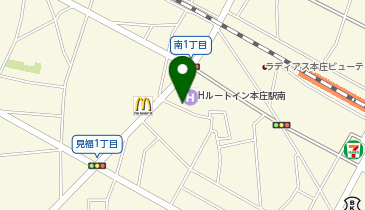 [EV]ホテルルートイン本庄駅南の地図画像