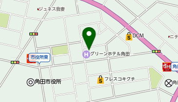 [EV]グリーンホテル角田の地図画像