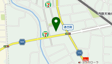 [EV]玉屋 太宰府店の地図画像
