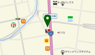 [EV]AOKI津南店の地図画像