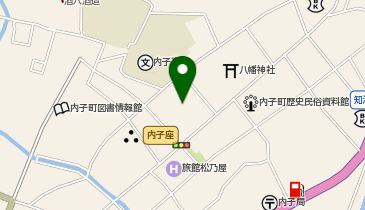 [EV]内子まちの駅Nanzeの地図画像