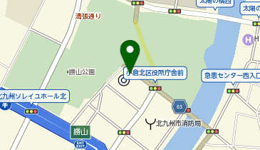[EV]小倉北区役所の地図画像