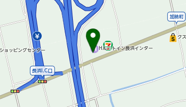 [EV]ホテルルートイン長浜インターの地図画像