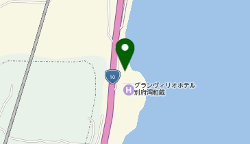 [EV]グランヴィリオホテル別府湾 和蔵の地図画像