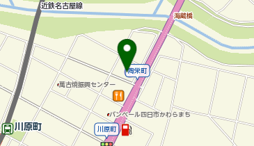 [EV]ホテルルートイン四日市の地図画像