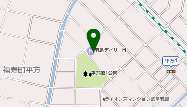 [EV]羽島デイリーホテルの地図画像