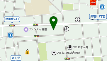 [EV]アパホテルひたちなか勝田駅前の地図画像