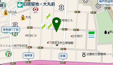 [EV]神戸旧居留地25番館の地図画像