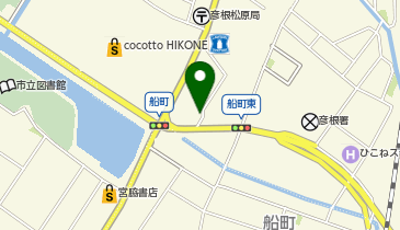 [EV]海座彦根松原店の地図画像