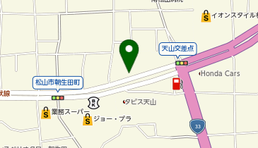 [EV]ビッグエムワン松山天山店の地図画像