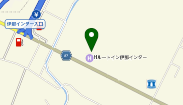 [EV]ホテルルートイン伊那インターの地図画像