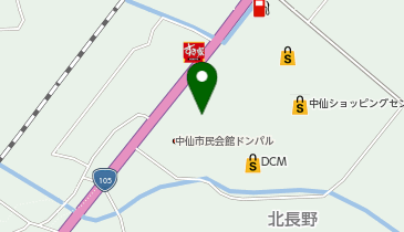 [EV]中仙市民会館ドンパルの地図画像