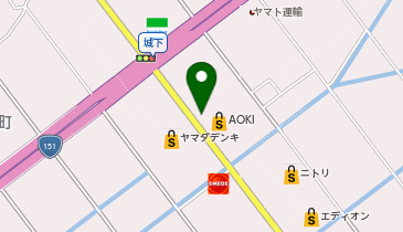 [EV]AOKI豊川城下店の地図画像
