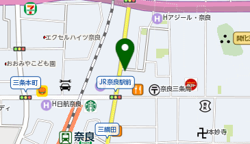 [EV]キコーナJR奈良駅前店の地図画像