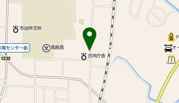 [EV]高島合同庁舎の地図画像