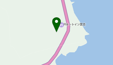 [EV]ホテルルートイン宮古の地図画像