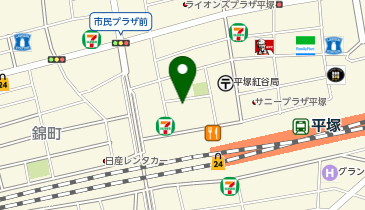 [EV]ダイレクトパーク平塚西口駐車場の地図画像