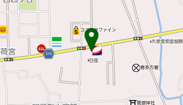 [EV]福島日産自動車 喜多方店の地図画像