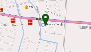 [EV]ホテルルートイン小山の地図画像