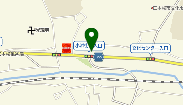 [EV]福島日産自動車 二本松店の地図画像