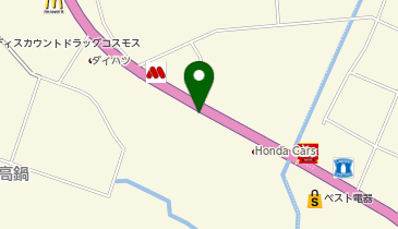 [EV]モナコパレス高鍋店の地図画像