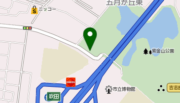 [EV]吹田市立博物館の地図画像