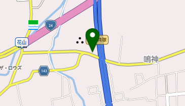 [EV]花山温泉 薬師の湯の地図画像