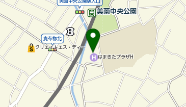 [EV]はまきたプラザホテルの地図画像