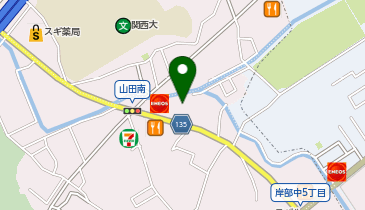 [EV]AOKI千里丘南店の地図画像