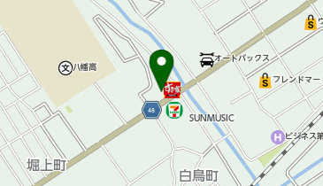 [EV]ソフトバンク近江八幡の地図画像